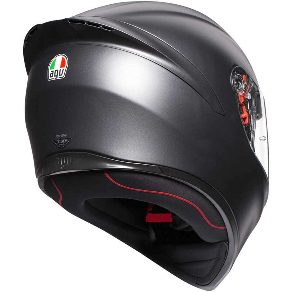 AGV K-1 Integral Motorcycle Helmet Matte Black