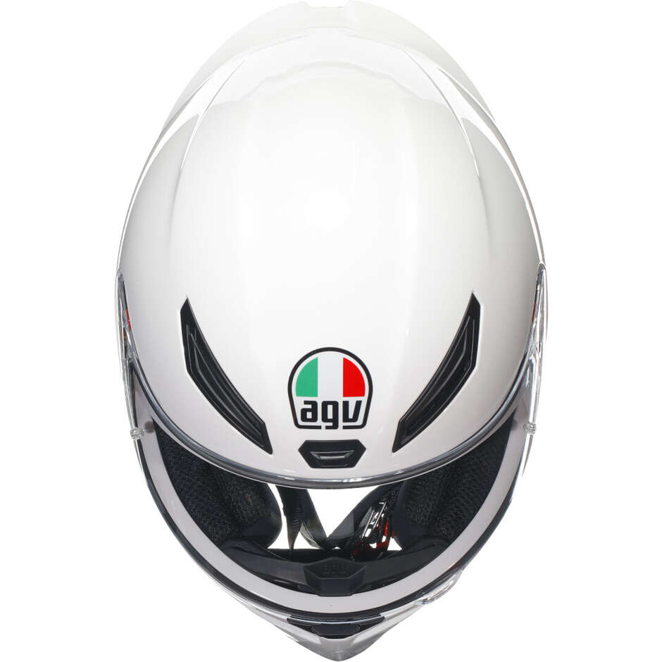 Agv K1 S Full Face Motorcycle Helmet White