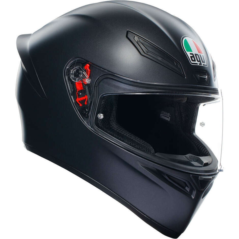 AGV K1 S Integralhelm, Mattschwarz