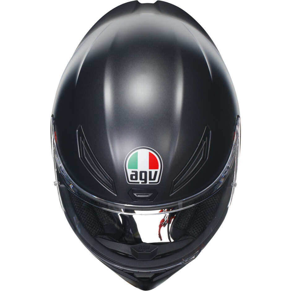 AGV K1 S Integralhelm, Mattschwarz