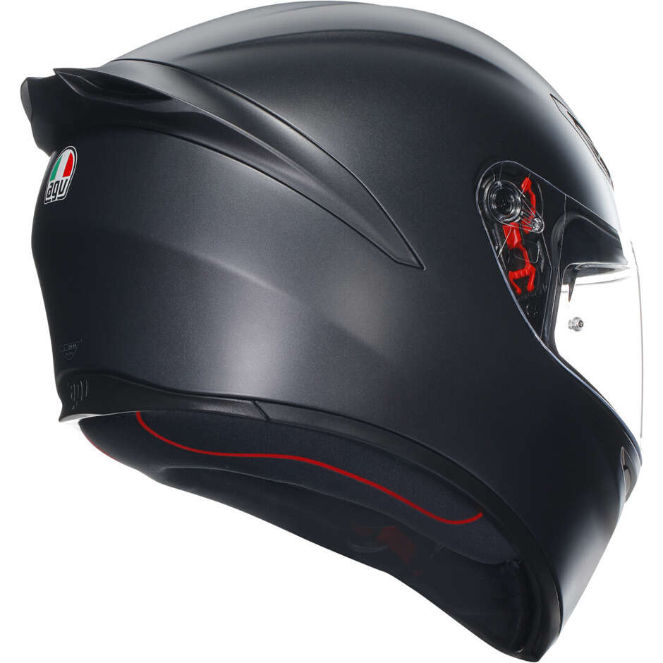 AGV K1 S Integralhelm, Mattschwarz