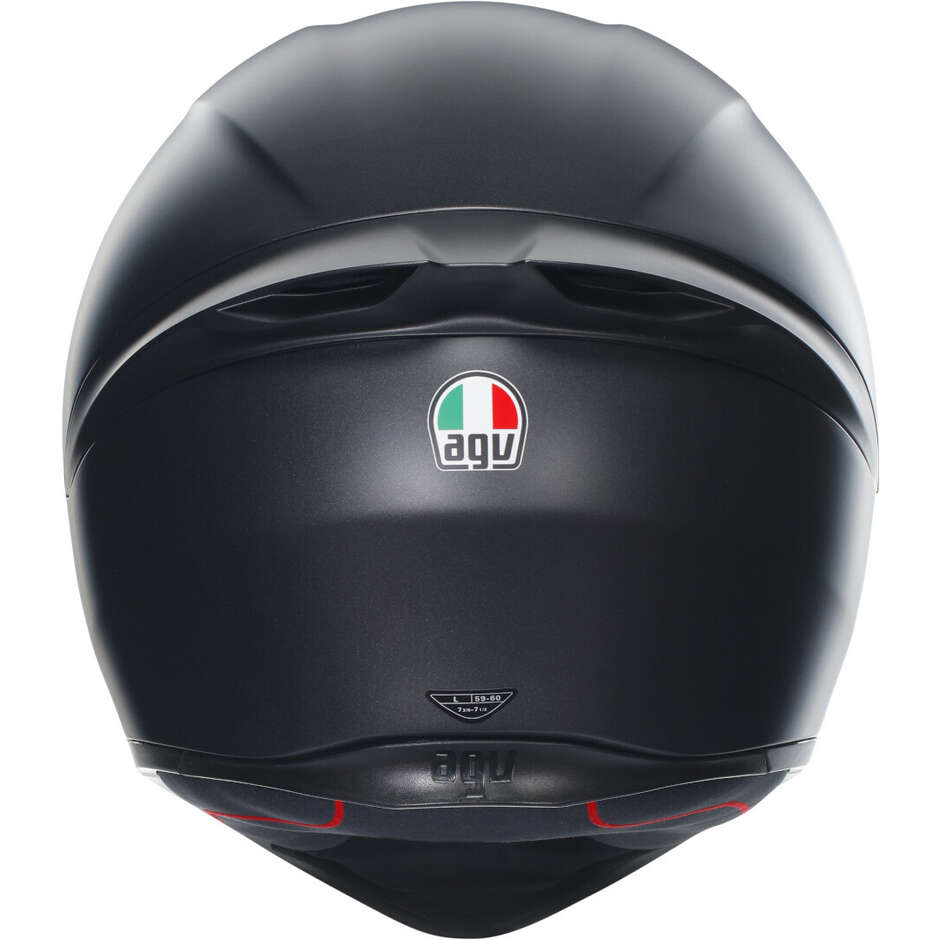 AGV K1 S Integralhelm, Mattschwarz