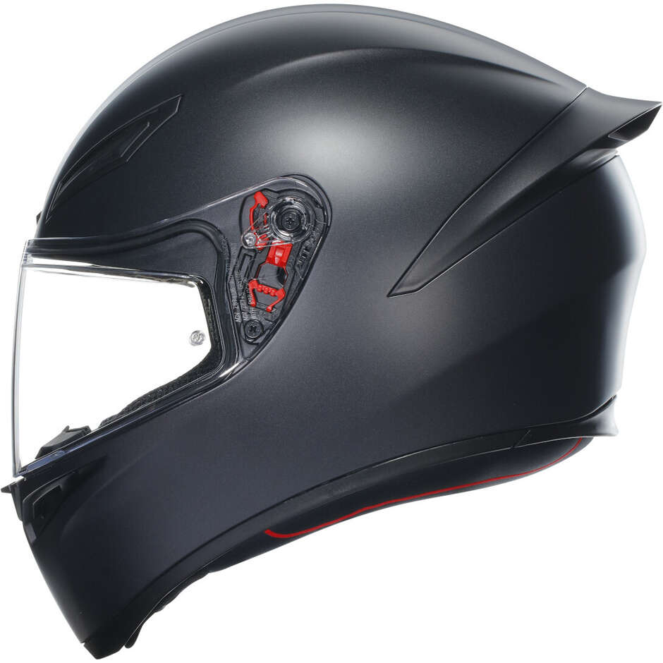 AGV K1 S Integralhelm, Mattschwarz