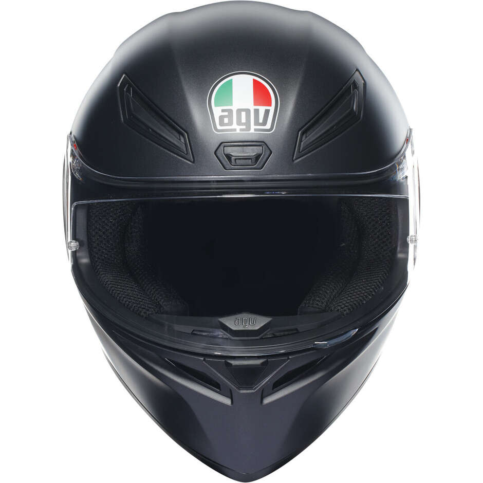 AGV K1 S Integralhelm, Mattschwarz