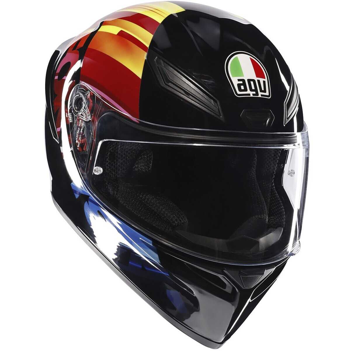 AGV K1 S PULSE 46 Full Face Motorcycle Helmet For Sale