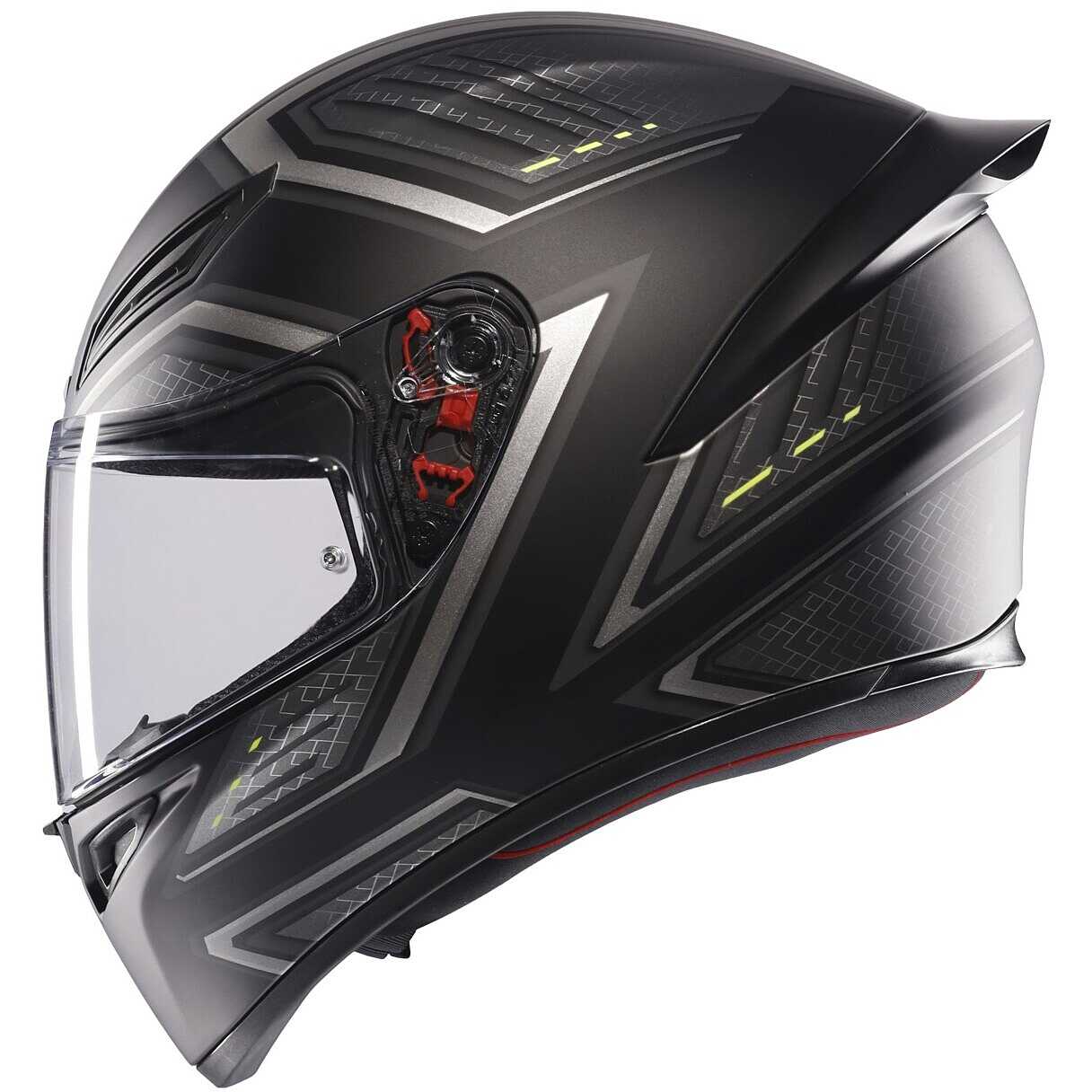 AGV K1 S SLING Full Face Motorcycle Helmet Matt Black Grey For