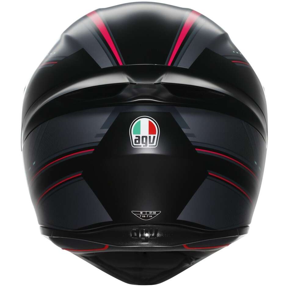 AGV K1 S SLING Full Face Motorcycle Helmet Matte Black Pink