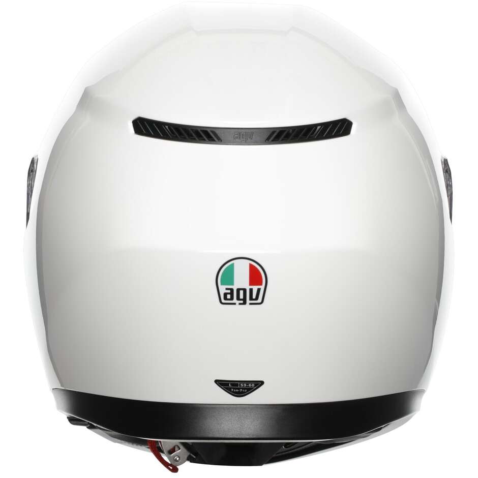 Agv K3 MONO Full Face Motorcycle Helmet White