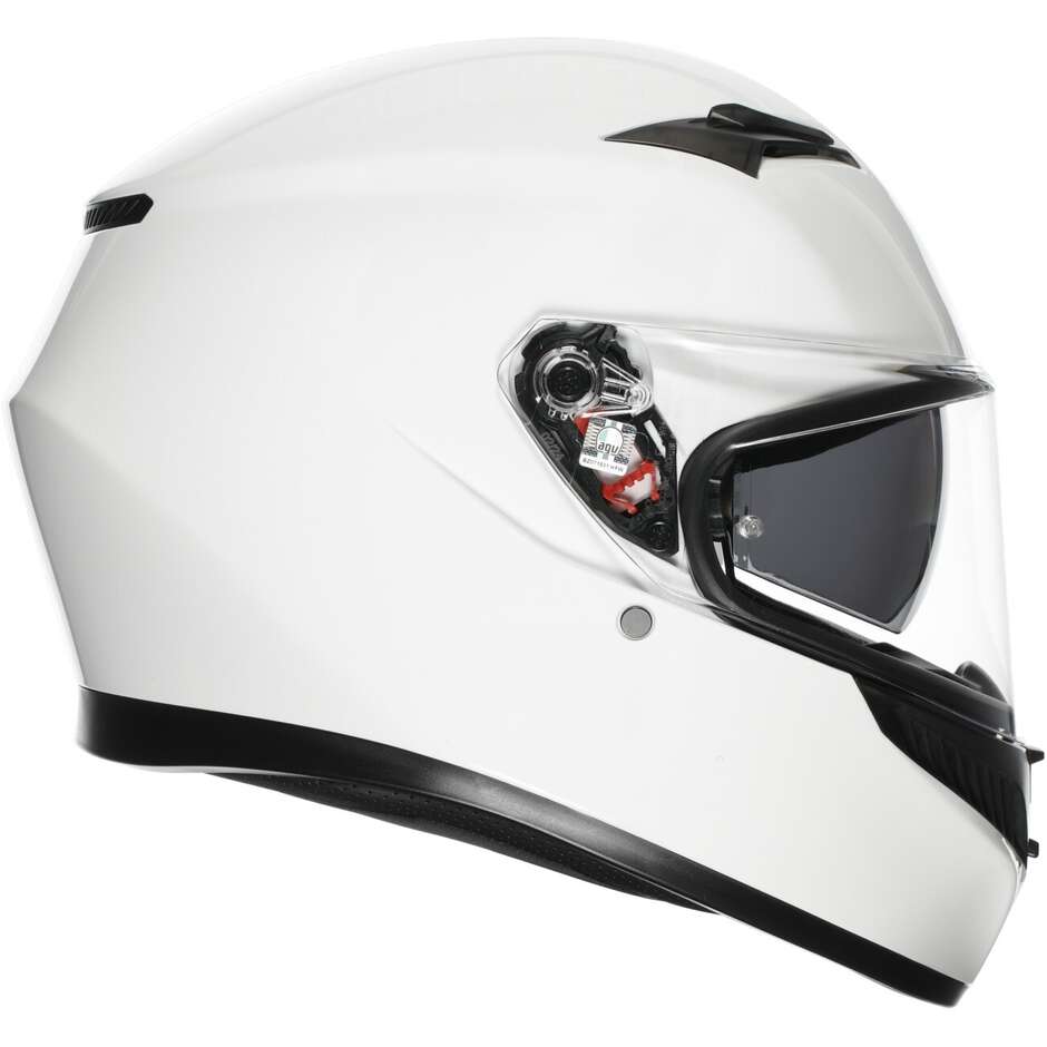 Agv K3 MONO Integralhelm Motorrad Weiß