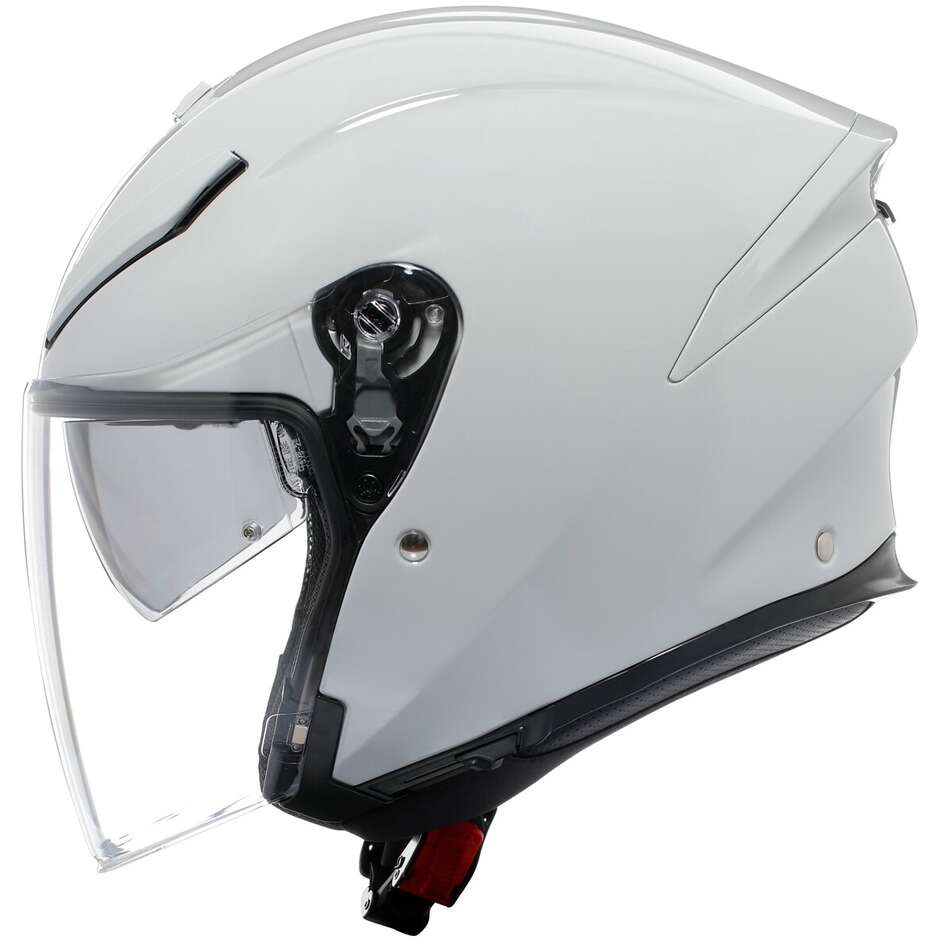 AGV K5 JET EVO MONO Jet Motorcycle Helmet White Stelvio