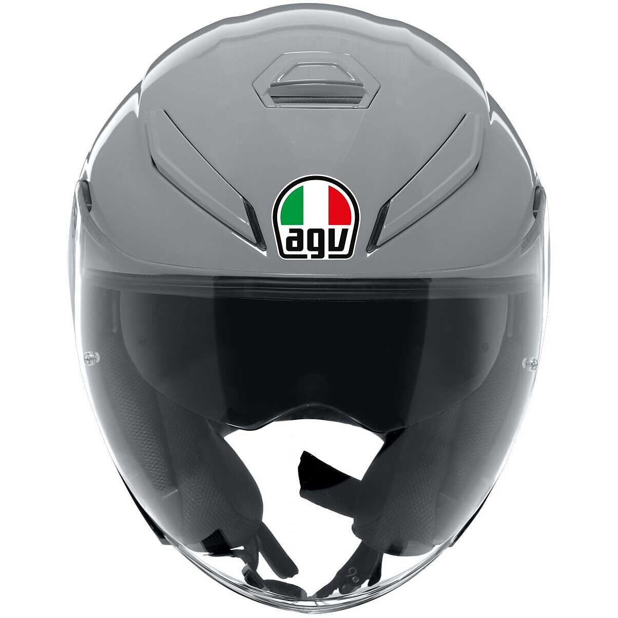 AGV K5 JET EVO MONO NARDO Grey Jet Motorcycle Helmet For Sale