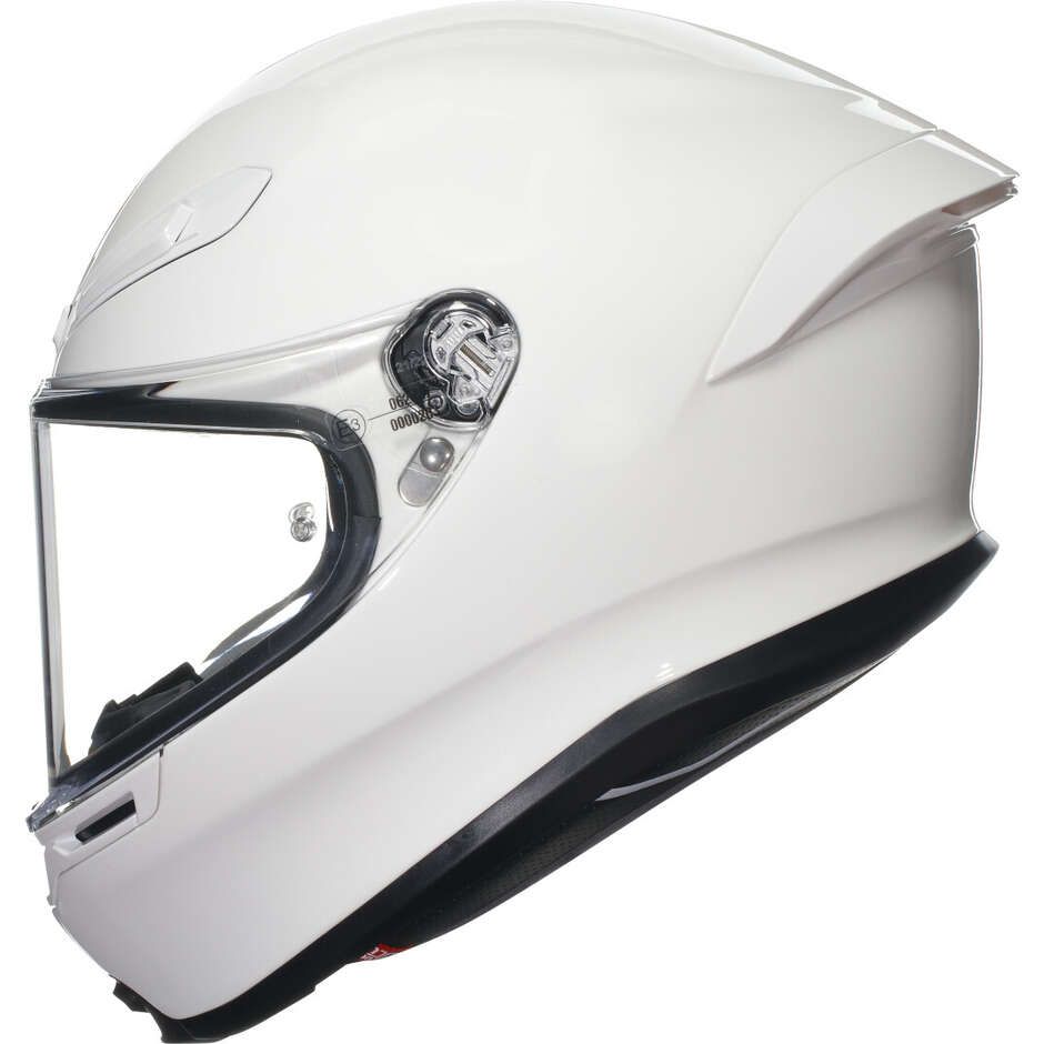 AGV K6 S Integralhelm für Motorräder, Weiß