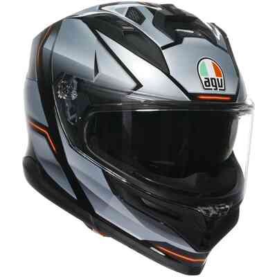 Agv K3 WING Integral Motorcycle Helmet Black Italy For Sale Online