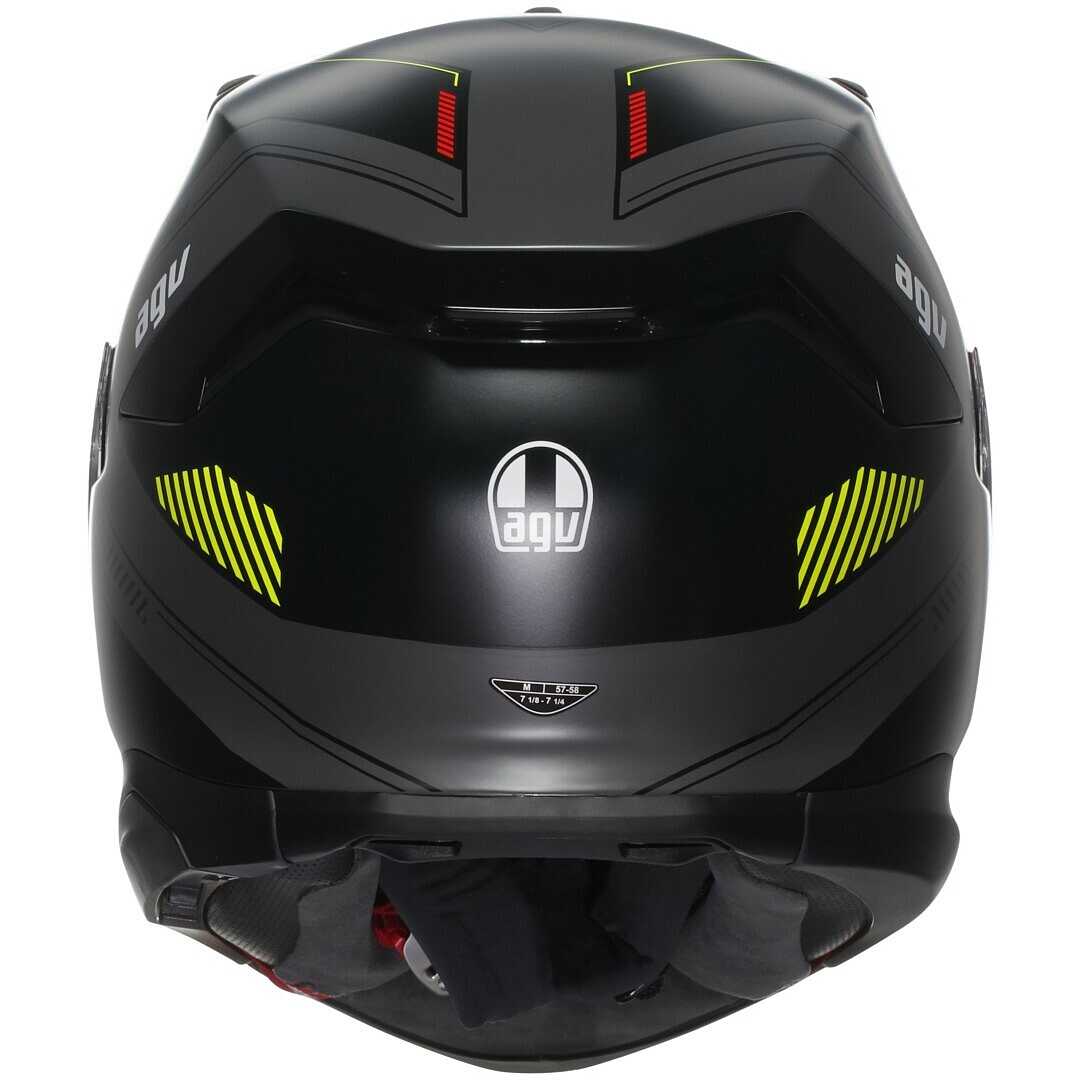 agv full face yellow helmet K7 Glimpse Motorcycle Conceived in a wind tunnel AGV K5 S Tornado Helmet