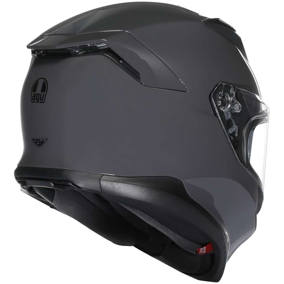 AGV K7 MONO EVO Full Face Motorcycle Helmet Grey