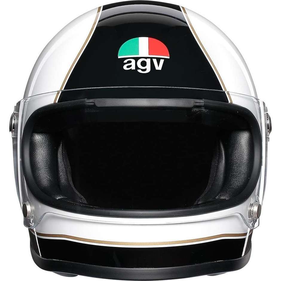 AGV Legend X3000 Multi Super Agv Integral Motorcycle Helmet Black White