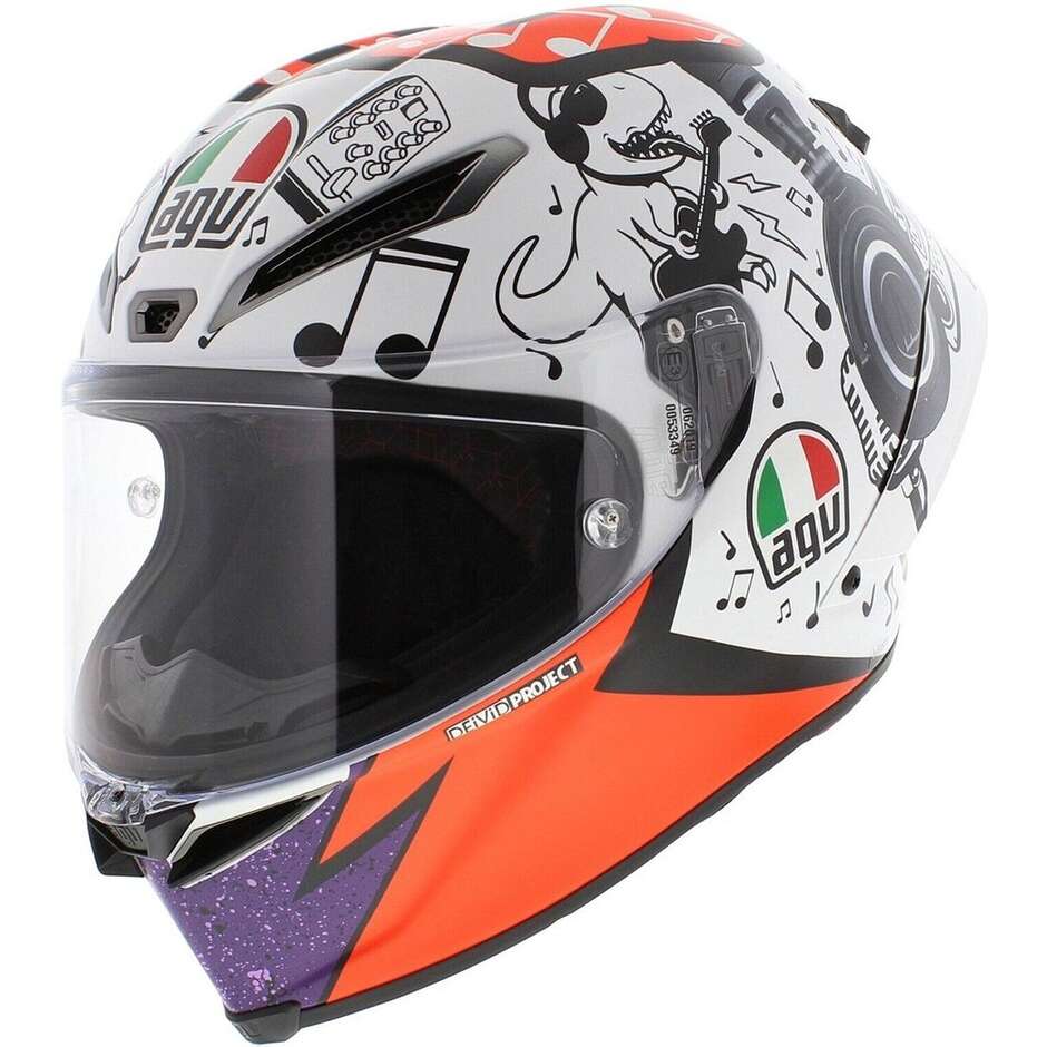 Agv PISTA GP RR GUEVARA MOTEGI 2022 Full Face Motorcycle Helmet (LIMITED EDITION)
