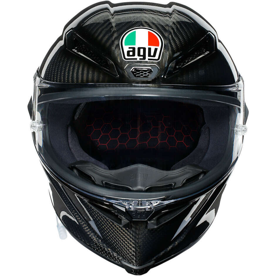 AGV PISTA GP RR MONO Integralhelm aus glänzendem Carbon