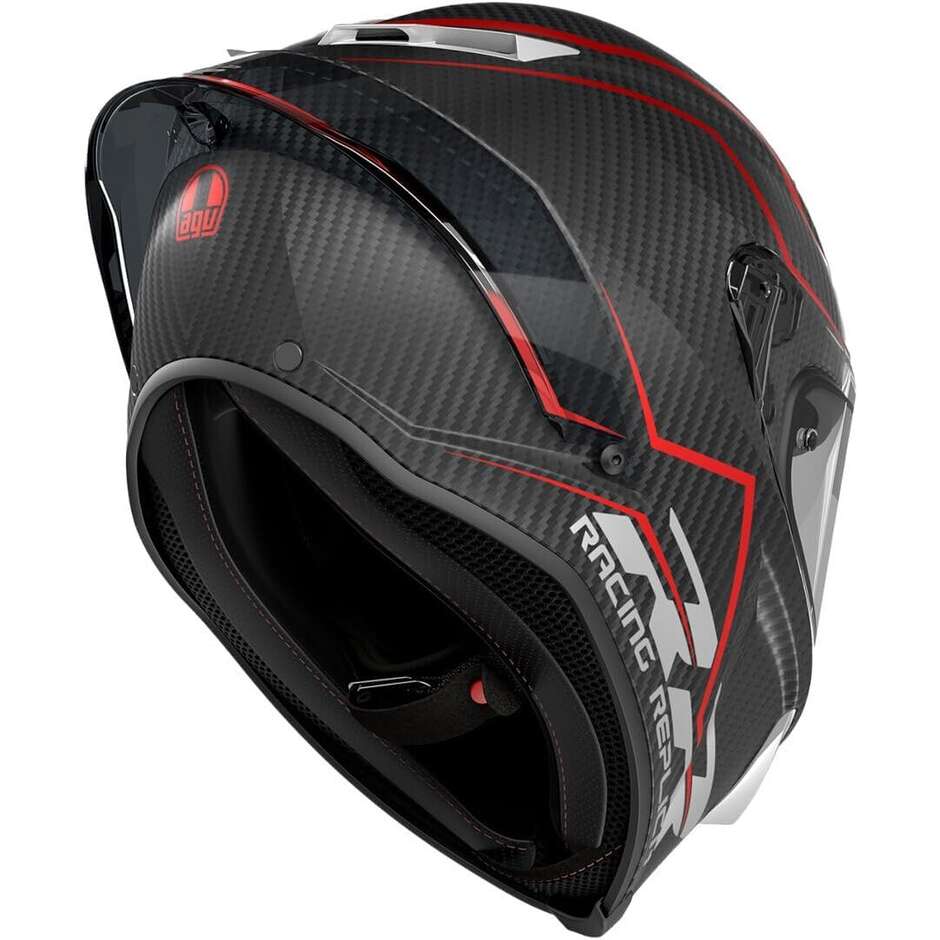 Agv PISTA GP RR PERFORMANTE Full Face Motorcycle Helmet Carbon Red