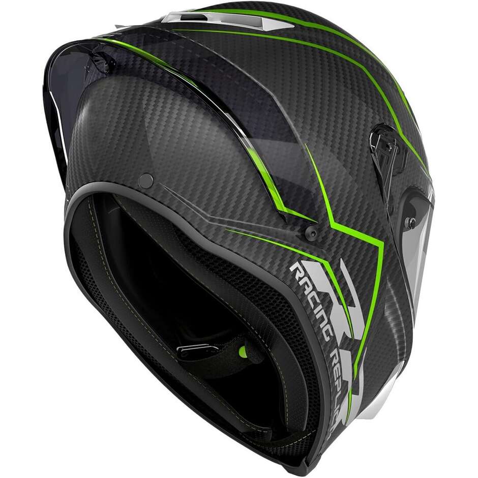 Agv PISTA GP RR PERFORMING Integral-Motorradhelm Carbon Lime