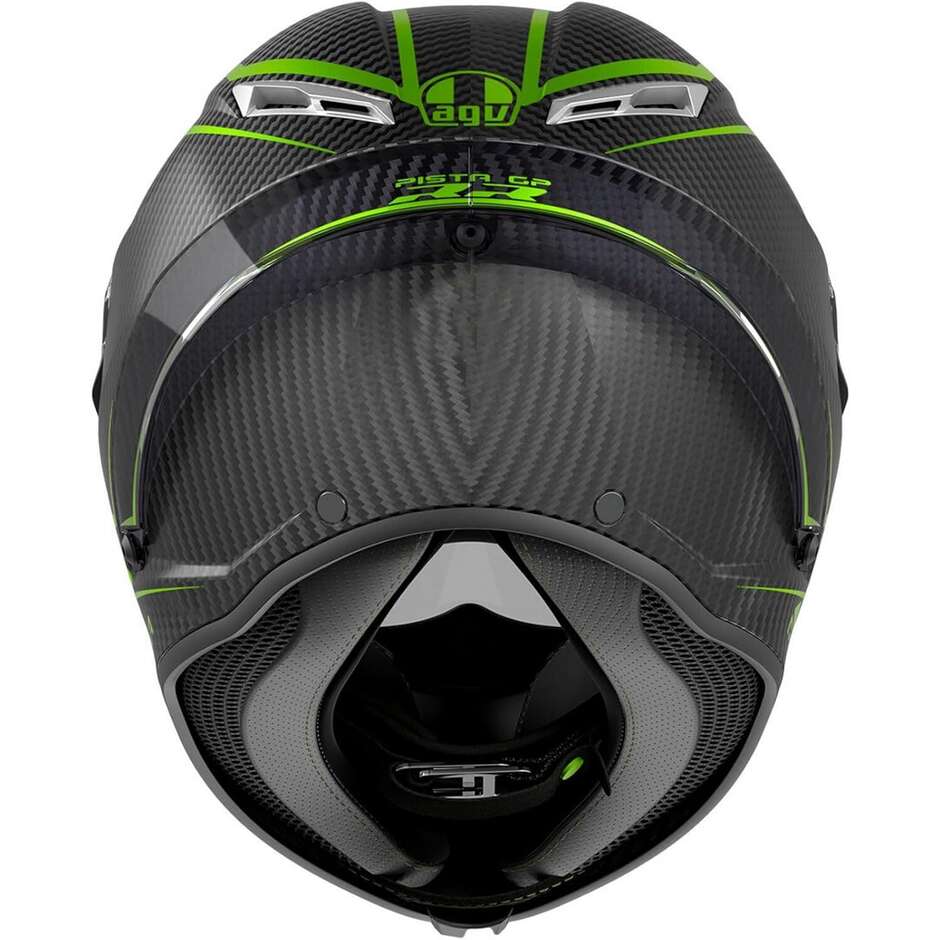 Agv PISTA GP RR PERFORMING Integral-Motorradhelm Carbon Lime