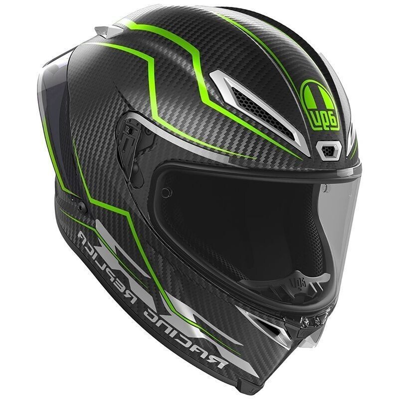 Agv PISTA GP RR PERFORMING Integral-Motorradhelm Carbon Lime