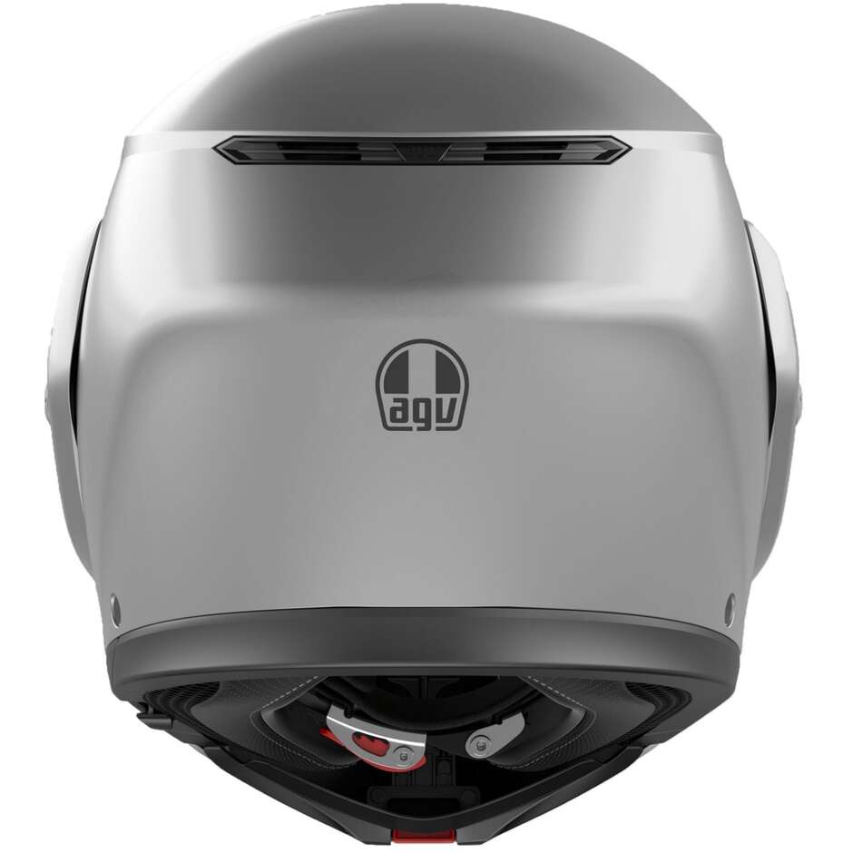 AGV Street Modular Mono P/J Motorradhelm, Mattsilber