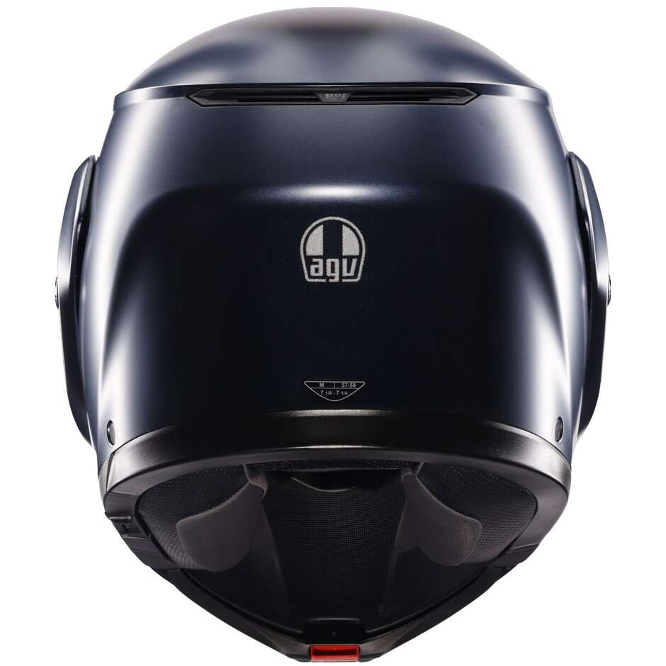 Agv STREETMODULAR Modularer Motorradhelm Mono Matt Deep Blue