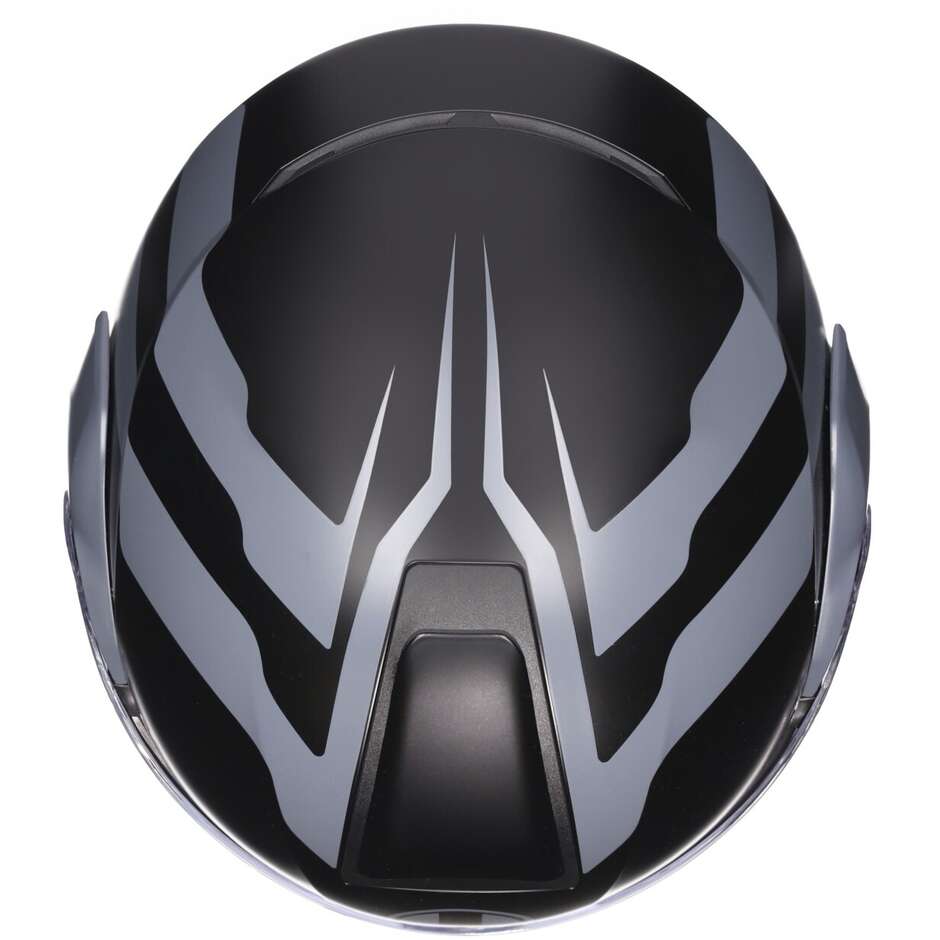 Agv STREETMODULAR RESIA Modular Motorcycle Helmet Matt Black Grey