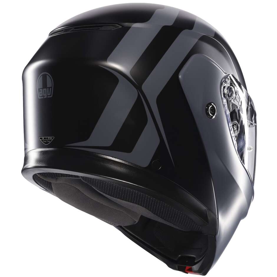 Agv STREETMODULAR RESIA Modular Motorcycle Helmet Matt Black Grey