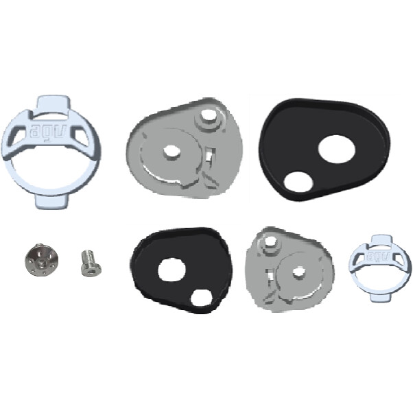 AGV Visor Movement Mechanism Kit for K6 Helmet (on Shell) For Sale