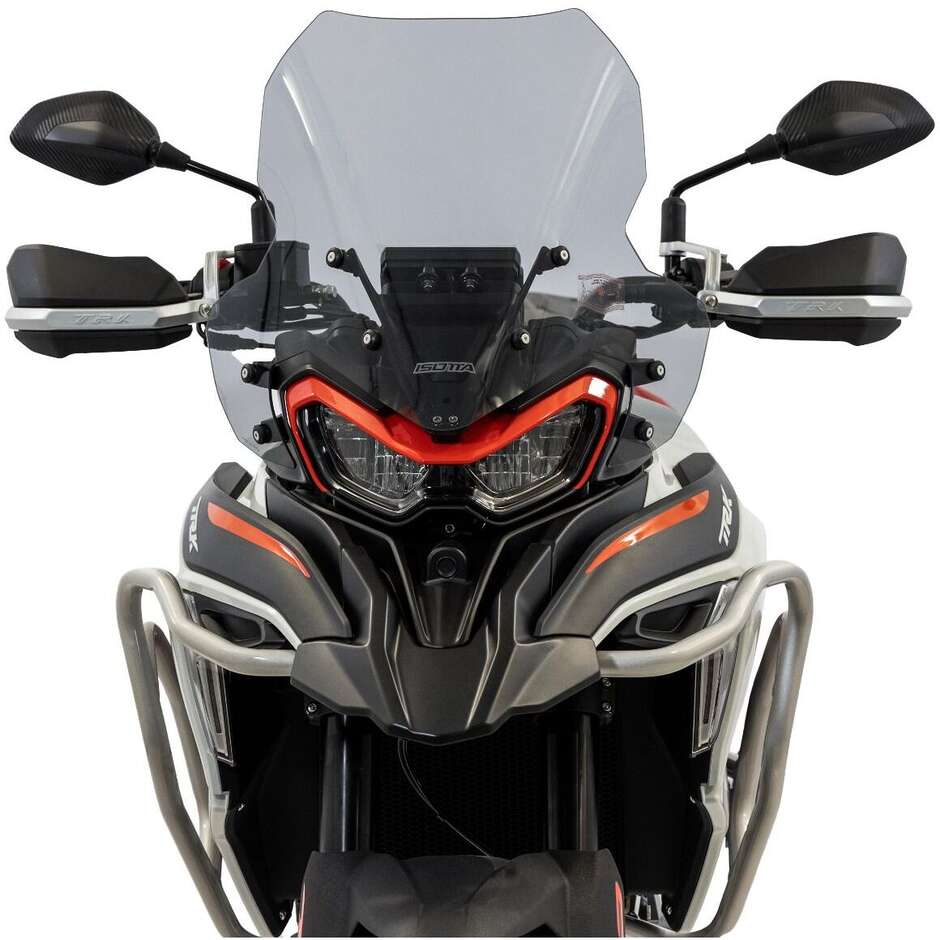 Ailes latérales de pare-brise complètes Isotta Rally pour BENELLI TRK 702 à partir de 2023 Transparent