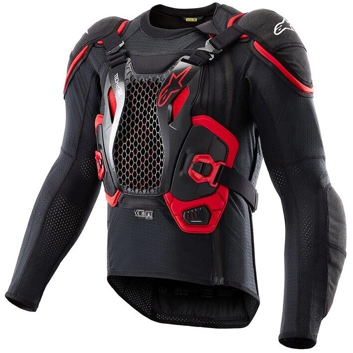Airbag Moto Tech-Air Off-Road System Nero Rosso taglia M