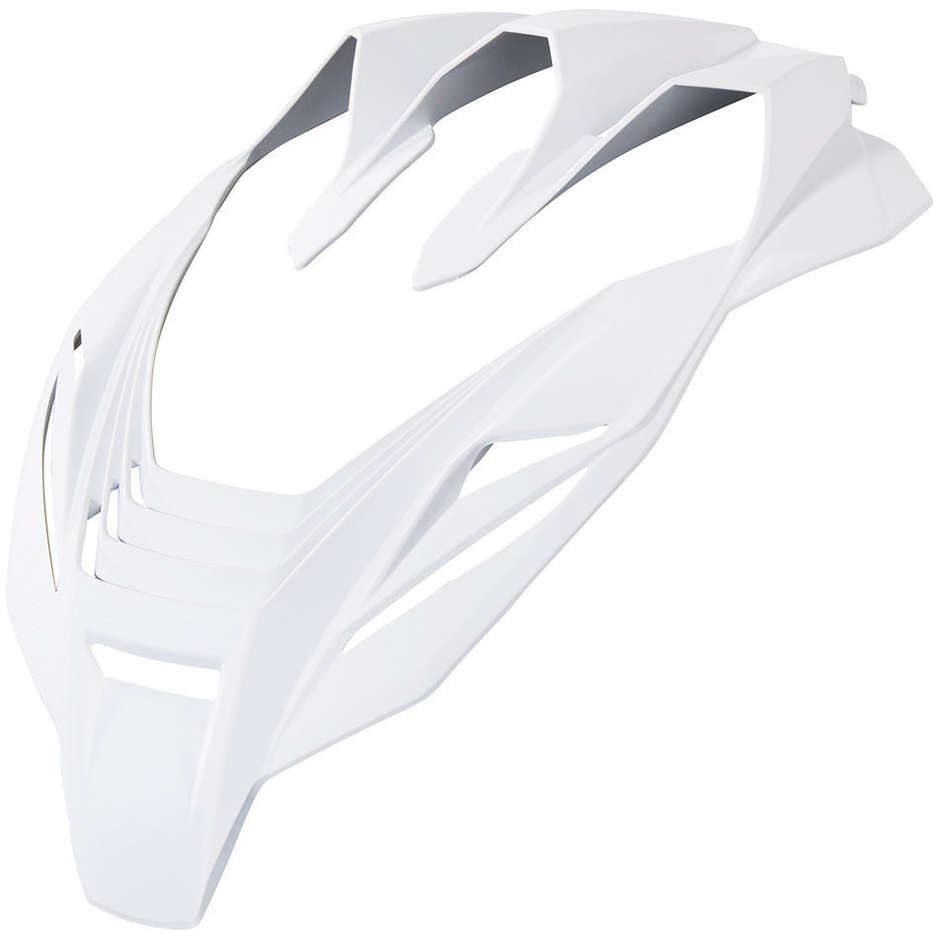 AIRFOIL SB Rubatone White Upper Spoiler for Icon AIRFLITE Helmet