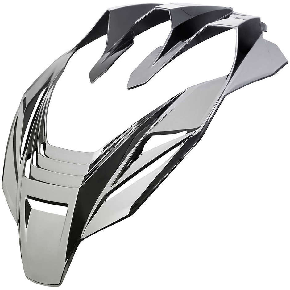 AIRFOIL SB Silver Upper Spoiler for Icon AIRFLITE Helmet