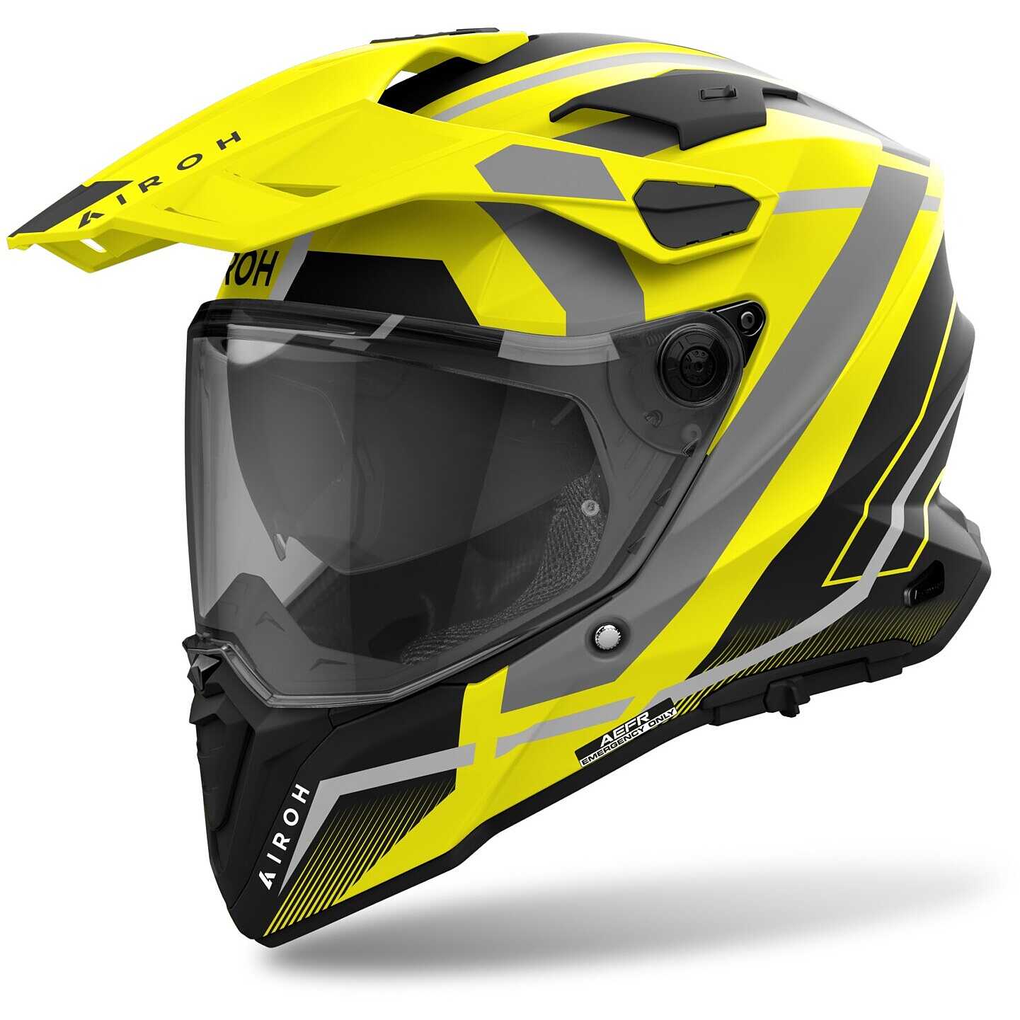 Airoh Adventure Motorcycle Helmet COMMANDER 2 MAVICK Matt