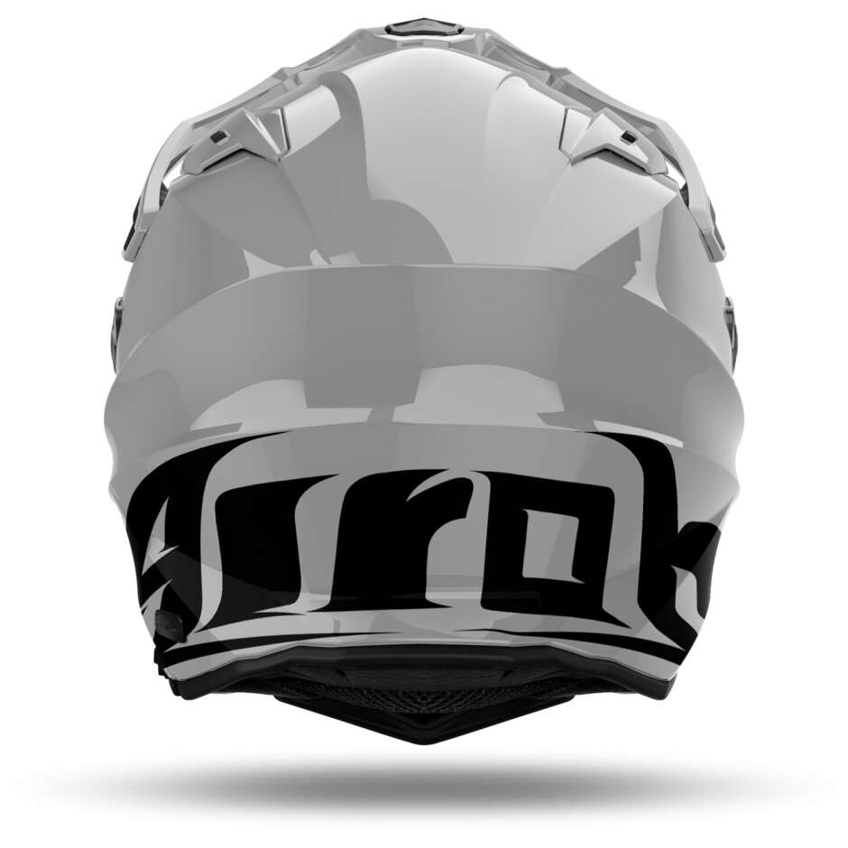 Airoh Adventure Motorradhelm COMMANDER 2 COLOR Glossy Cement Grey