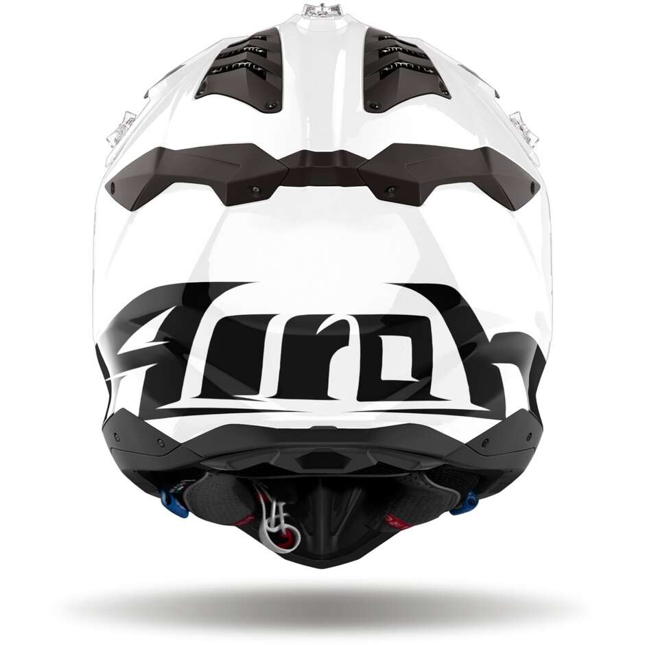 Airoh AVIATOR 3 FIM COLOR Motocross Enduro Helmet Gloss White