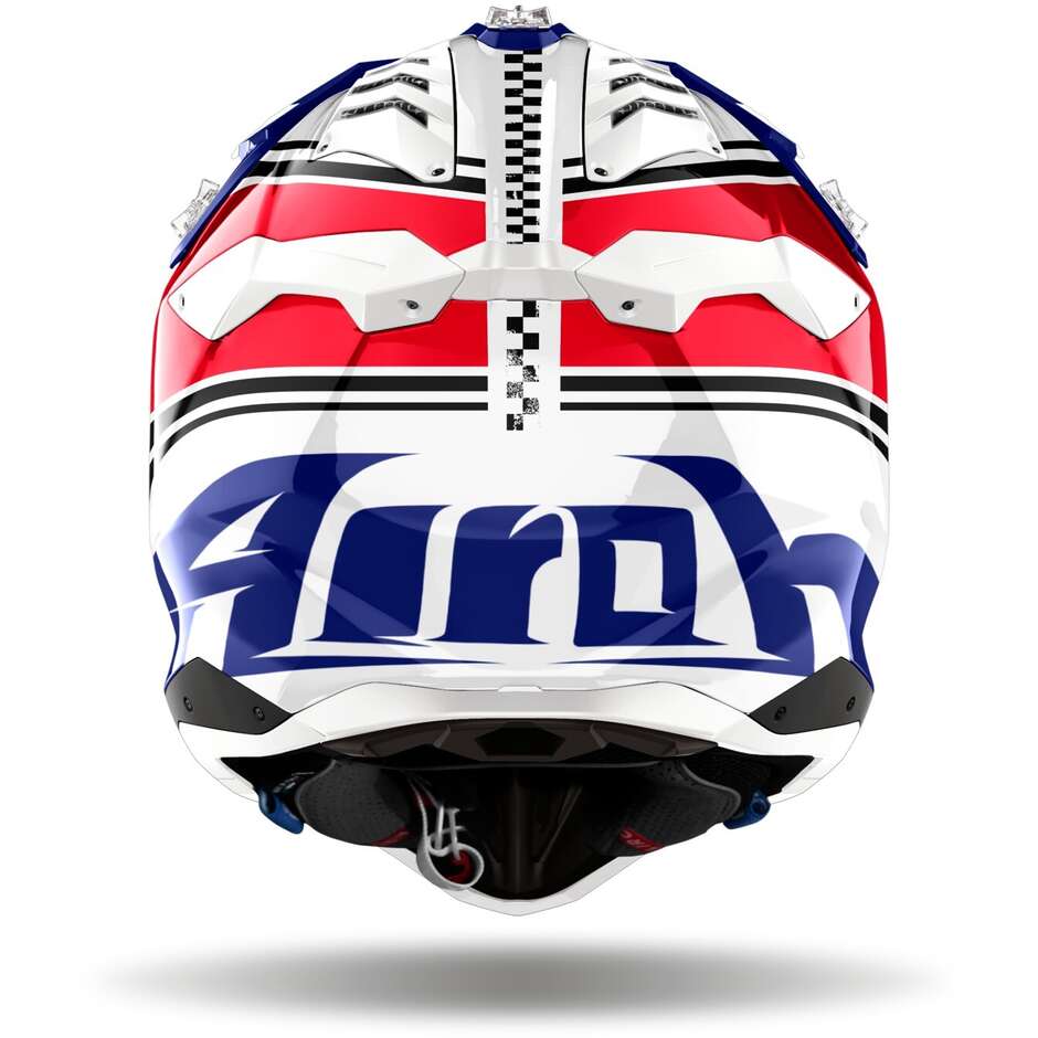 Airoh AVIATOR 3 HIMA Motocross Enduro Helmet Glossy Red