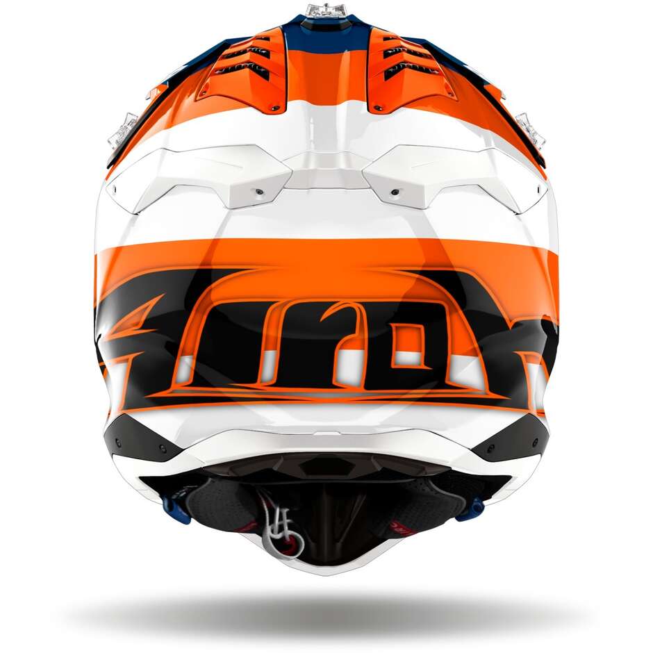 Airoh AVIATOR 3 MONARCH glänzend orange Cross Enduro Motorradhelm