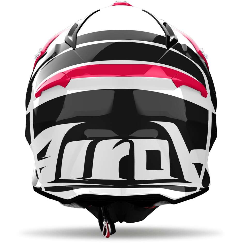 Airoh AVIATOR ACE 2 ENGINE Glossy Red Motorcycle Cross Enduro Helmet
