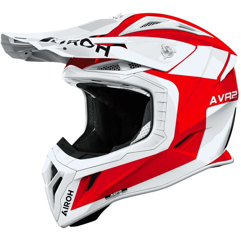 Airoh AVIATOR ACE 2 IRON Motocross Enduro Helmet Glossy Red
