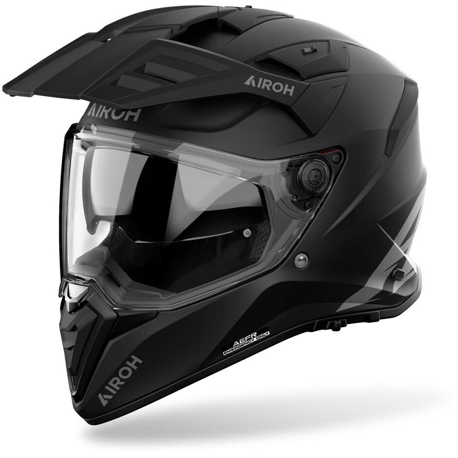 Airoh BANDIT Adventure Full Face Motorcycle Helmet Color Matt Black