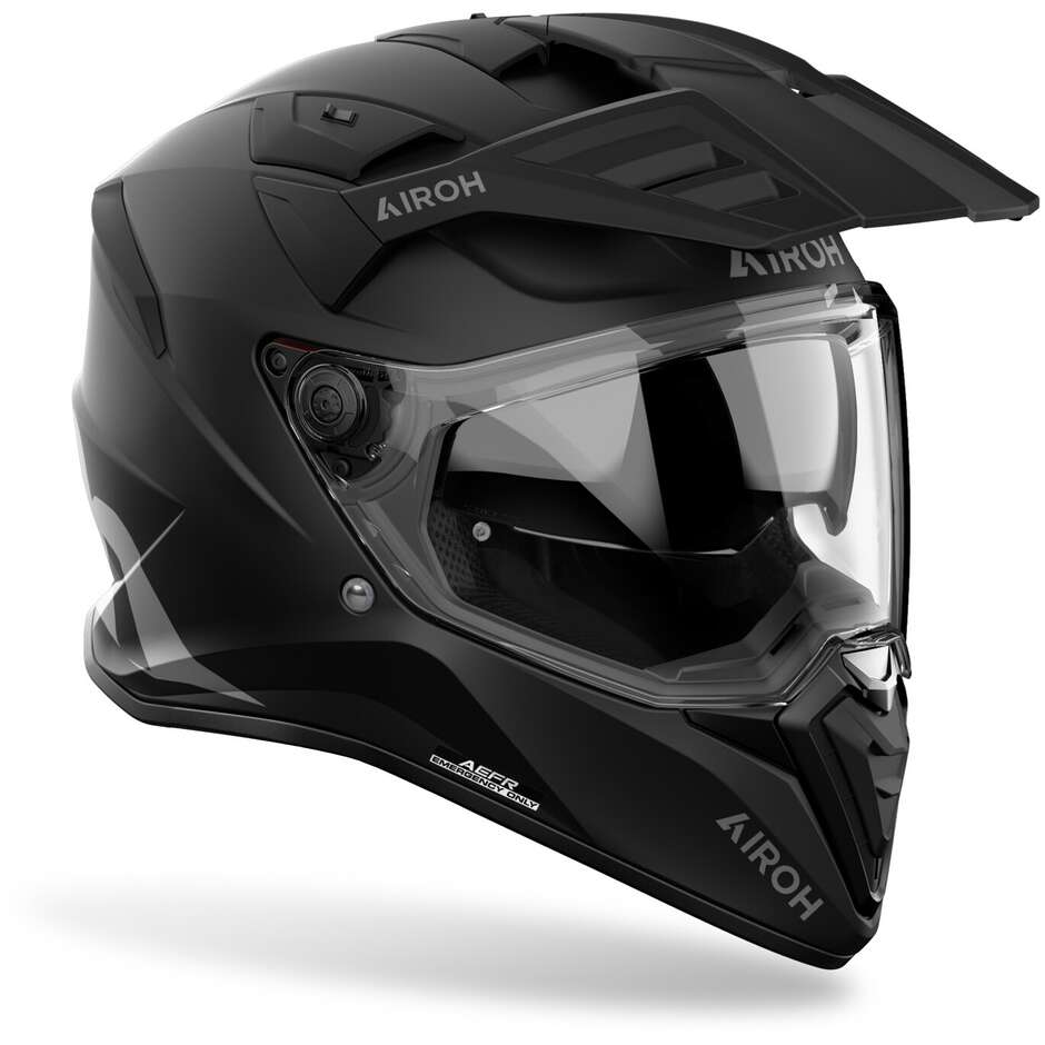 Airoh BANDIT Adventure Full Face Motorcycle Helmet Color Matt Black
