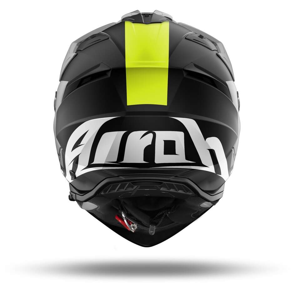 Airoh BANDIT TUNE Adventure Motorradhelm Mattgelb