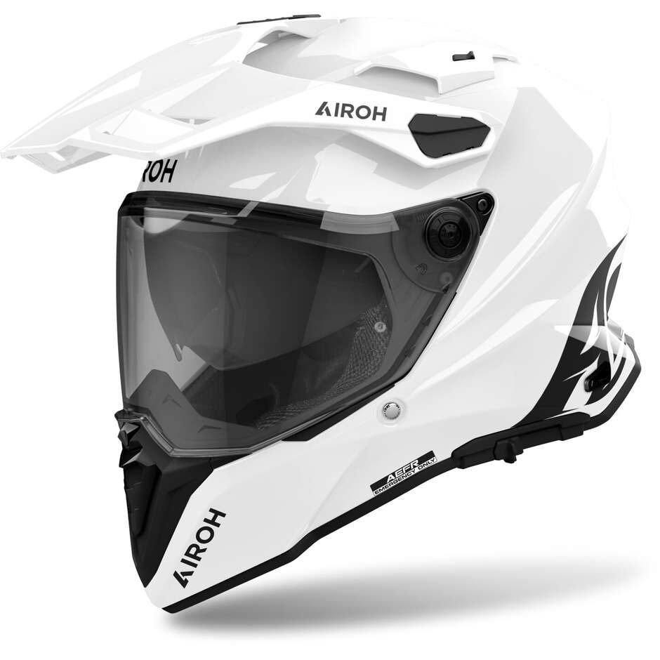 Airoh COMMANDER 2 COLOR White Adventure Motorcycle Helmet