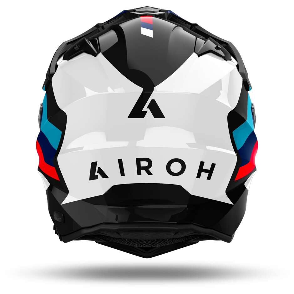 Airoh COMMANDER 2 DOOM Adventure Motorcycle Helmet Glossy Black