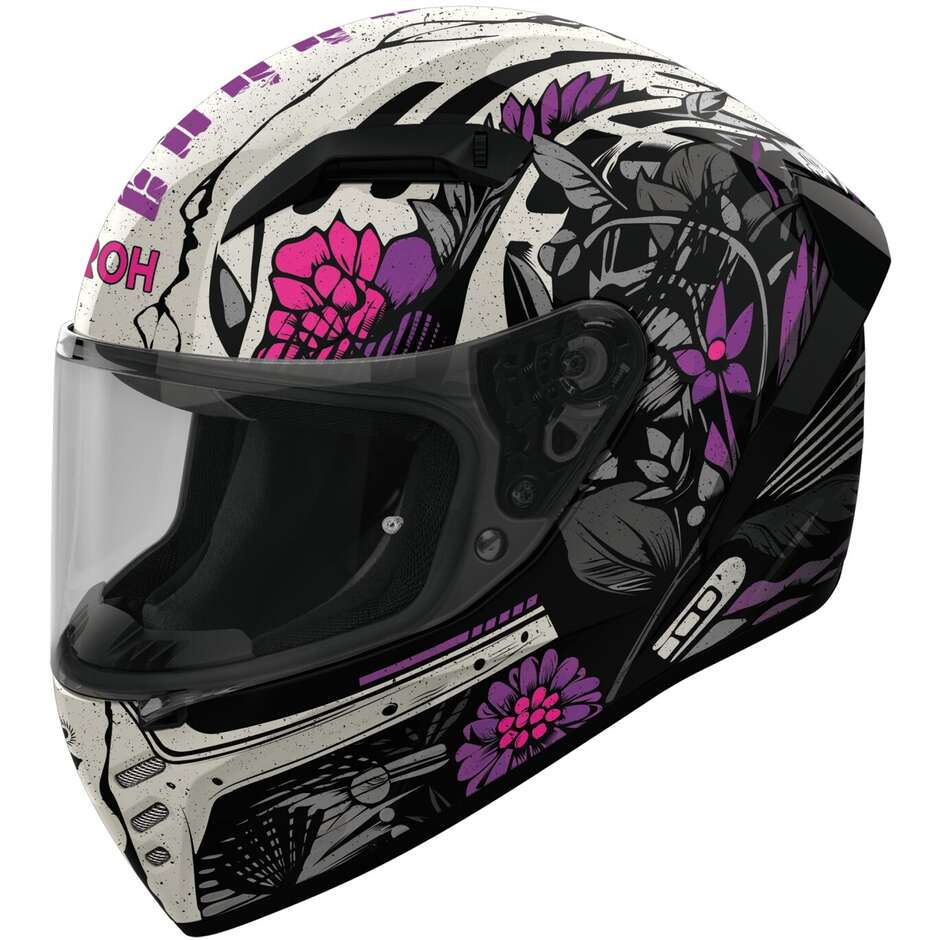 Airoh CONNOR BLOOM Gloss Full Face Motorcycle Helmet