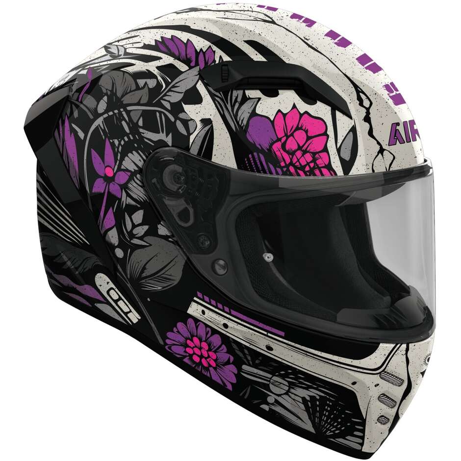 Airoh CONNOR BLOOM Gloss Full Face Motorcycle Helmet