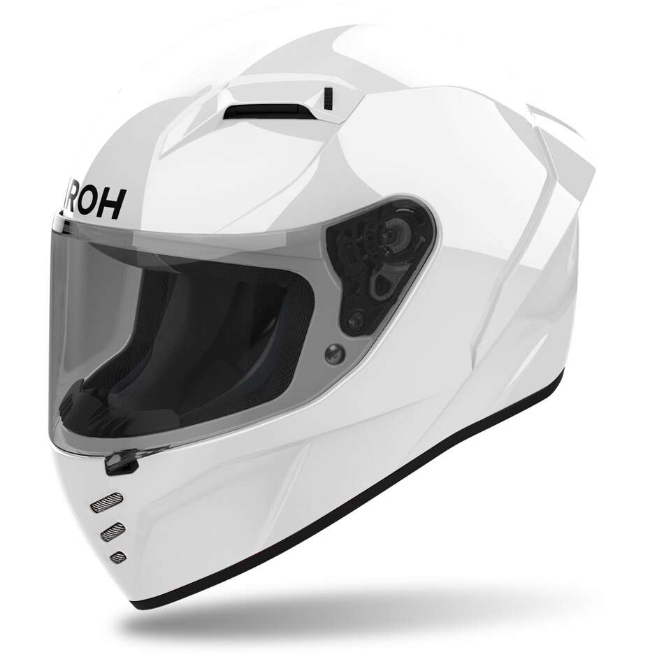 Airoh CONNOR COLOR Full Face Motorcycle Helmet Glossy White